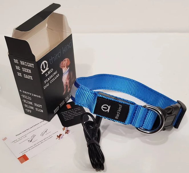 Rechargeable LED Dog Collar